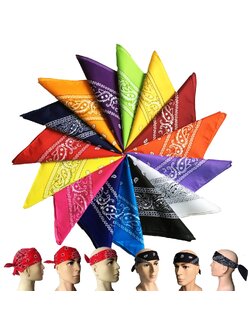 พร้อมส่ง ผ้าเอนกประสงค์ ผ้าคาดผม ผ้าเช็ดหน้า ชุดเต้นฮิปฮอป