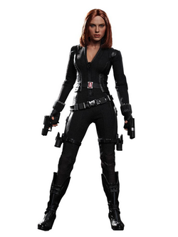 ภาพยนตร์ "กัปตันอเมริกา / Winter Soldier" ขนาด 1/6 Blank Widow