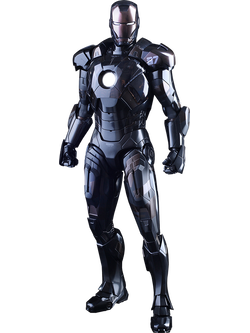 HOTTOYS - The Avenger - Iron Man Mark VII (Stealth Mode Version) - (Rare Item)