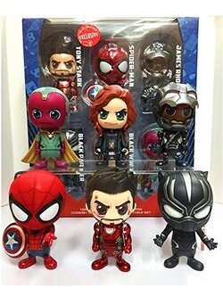 HOTTOYS - Captain America :Civil War - Cosbaby Team Iroman
