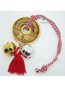 พู่เครื่องราง 5เยนป้ายไม้