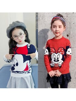 เสื้อกันหนาวเด็ก มินนี่เมาส์