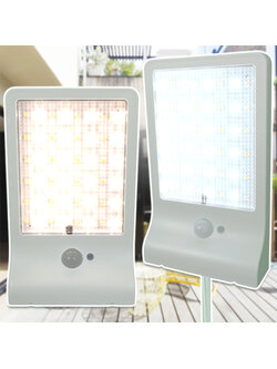 ไฟผนังโซล่าเซลล์ 48 LED (มีรีโมท ปรับความสว่างได้)