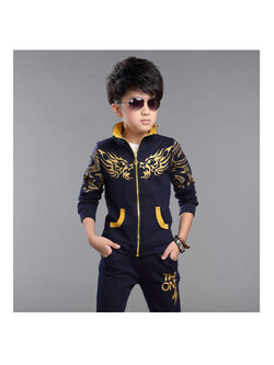 เซ็ตเสื้อกันหนาว สีดำ-เหลือง