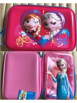 กล่องดินสอ ลายนูน 3 มิติ ลายเจ้าหญิงโฟเซ่น