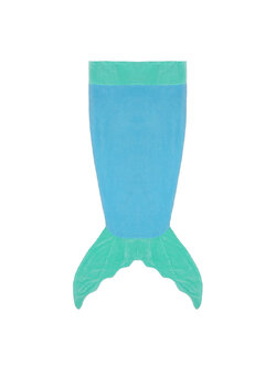 ผ้าห่มหางนางเงือก สีฟ้า