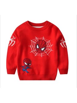 ุชุดกันหนาว เสื้อ ไหมพรม สไปเดอร์แมน