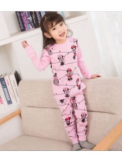 ชุดนอนเด็ก มินนี่สีชมพู