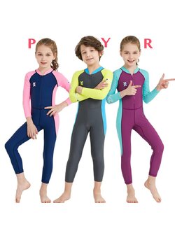 ชุดบอดี้สูท ชุดว่ายน้ำ แขนยาว กัน UV