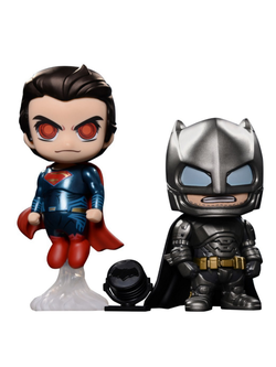 HOTTOYS - Batman v Superman : Dawn of Justice - Cosbaby Batman & Superman
