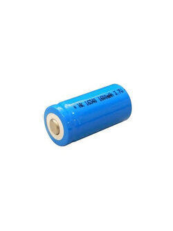 ถ่านน้ำเงินสั้น (blue laser) 16340 (3.7V)
