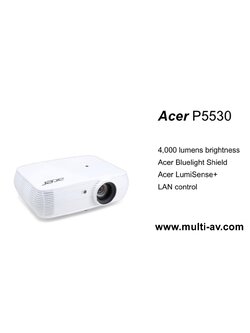 ACER P5530 (4000 lm / FULL HD)