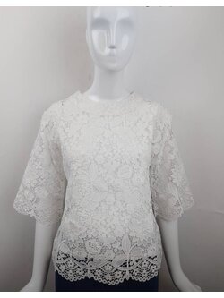 เสื้อลูกไม้พิ้งบูติค ลูกไม้เกรดดี