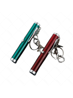 Laser แสงสีแดง เล็กสั้นพวงกุญแจ (ชาร์จไฟ)