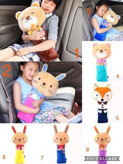 ตุ๊กตา คาดเบลท์ เหล่าสัตว์