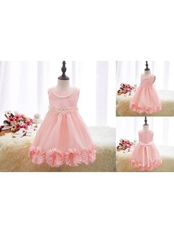 เดรสออกงาน แต่งกุหลาบสีชมพู