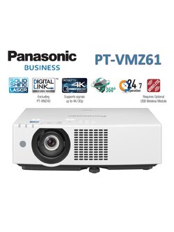 Panasonic PT-VMZ61 (Laser/6,200 lm/WUXGA)