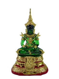 พระแก้วมรกต เนื้อเรซิ่น ขนาด 7 นิ้วสูง 19 นิ้ว
