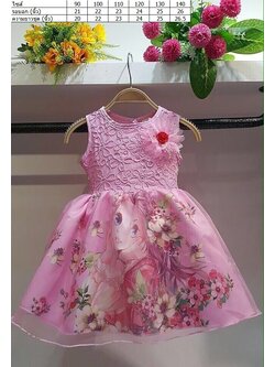 ชุดเด็ก : เดรสเด็กผู้หญิง รวมแนว เดรสสีชมพู