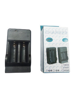 ที่ชาร์จถ่าน 16340 (3.7V) รางคู่ รุ่นถูก