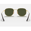 RayBan RB3548N 001/58 HEXAGONAL FLAT LENSES