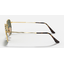 RayBan RB3548N 001/58 HEXAGONAL FLAT LENSES