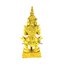 ท้าวเวสสุวรรณ สีทอง เนื้อเรซิ่น ขนาด 5 นิ้ว สูง 12 นิ้ว