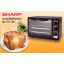 Sharp เตาอบไฟฟ้า ความจุ 18 ลิตร 1200 Watt รุ่น EO-18K