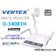 VERTEX D-1408THW WiFi+HDMI ไร้สาย เครื่องฉายภาพ 3 มิติ ระบบCMOS หมุนหัวกล้องได้ 320 องศา ความละเอียด 8.3M Pixel