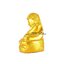 พระอุปคุต (พระบัวเข็ม ) สีทอง เนื้อเรซิ่น ขนาด 5 นิ้ว สูง 9 นิ้ว
