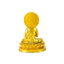 พระพุทธเจ้า ปางปฐมเทศนา เนื้อเรซิ่น สีทอง ขนาด 5 นิ้ว สูง 8 นิ้ว