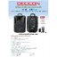 เครื่องช่วยสอน-ลำโพงขยายเสียงแบบพกพา Deccon H-8B (USB, Dual Channel, Bluetooth, Record)