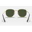 RayBan RB3548N 001 HEXAGONAL FLAT LENSES
