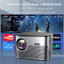 SVJ โปรเจคเตอร์มินิ Android LCD ความละเอียด 1080P รองรับ 4K ความคมชัด 3000:1 เหมาะสำหรับพกพา ความบันเทิงแบบส่วนตัว สมาร์ทโฮมเธียเตอร์