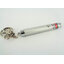 LASER พวงกุญแจเลเซอร์ เขียวเล็กสั้น (20 mW) สีเงิน