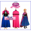 ชุดเจ้าหญิงอันนา Anna-Frozen