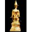 พระเจ้าตาก นั่งบังลังก์ เนื้อโลหะ ปิดทองแท้ทั้งองค์ ขนาด 9 นิ้ว สูง 18 นิ้ว