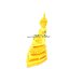 พระพุทธรูปปางมารวิชัย ( ปางสะดุ้งมาร ) ศิลปะอู่ทอง เนื้อเรซิ่น สีทอง หน้าตัก 5นิ้ว สูง 10.5 นิ้ว