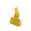 ปู่ฤาษีตาไฟ สีทอง เนื้อเรซิ่น พิมพ์ใหญ่ ขนาด 5 นิ้ว สูง 10 นิ้ว