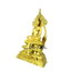 พระพุทธรูปปางสมาธิธรรมรังสี สีทอง เนื้อเรซิ่น หน้าตัก 5 นิ้ว สูง 14.5 นิ้ว