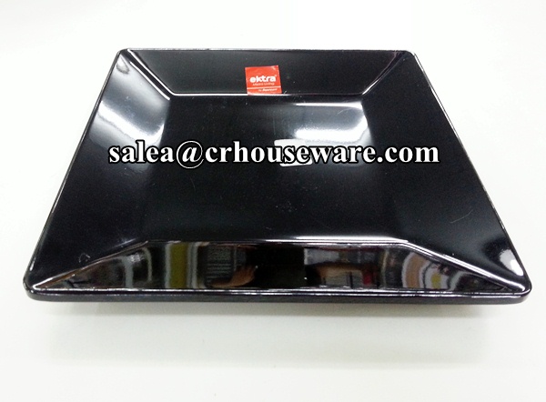 SQUARE PLATE 7" จานทรงสีเหลี่ยม หนาพิเศษ 017-P2050