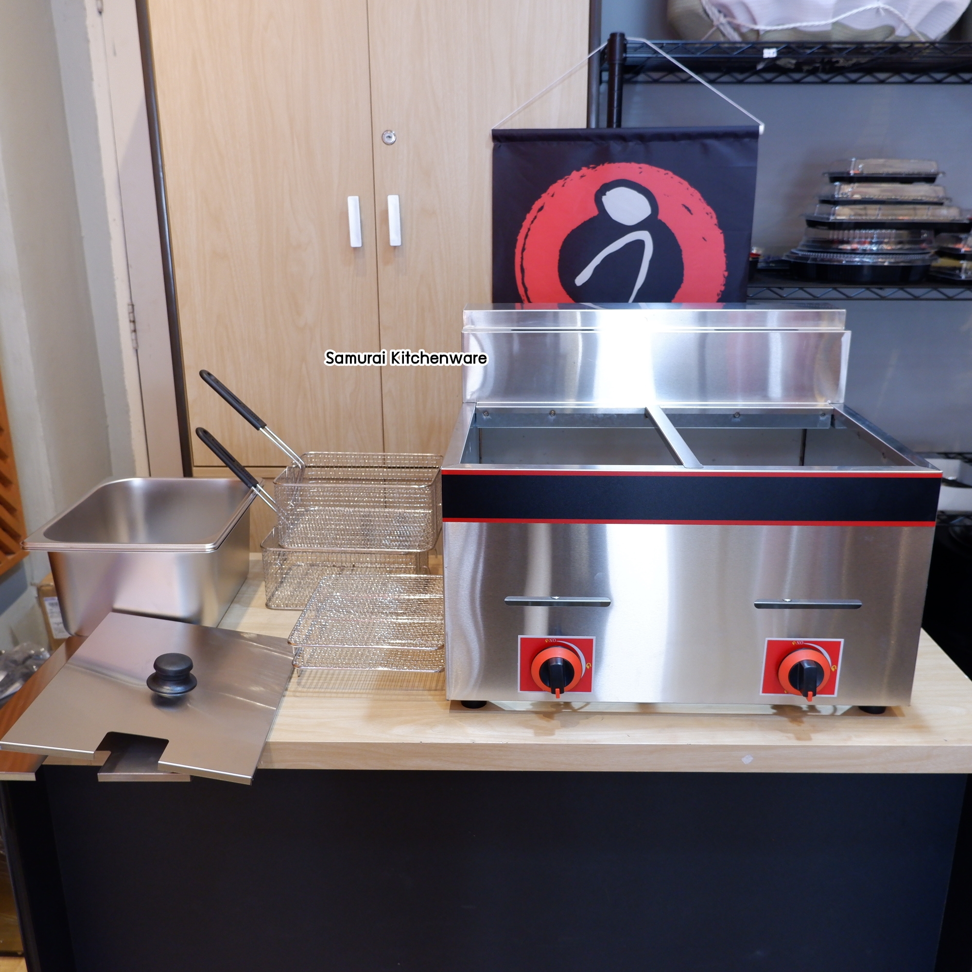 หม้อทอดแก๊ส (6+6 ลิตร)