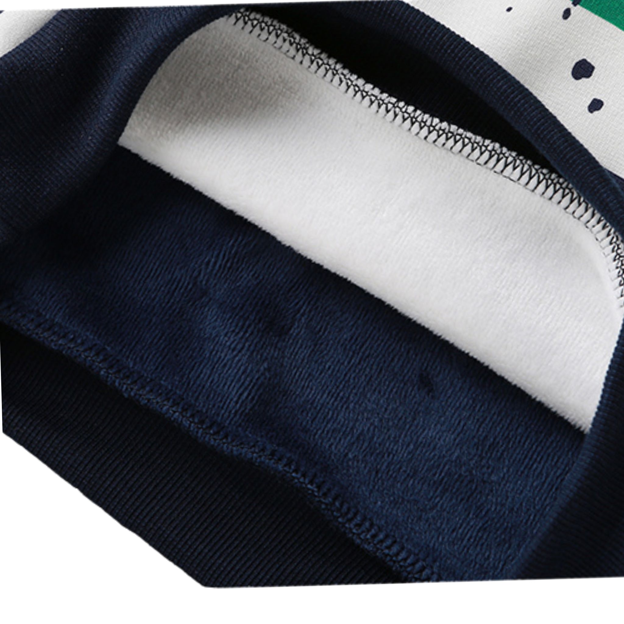 สินค้าพร้อมส่ง เสื้อแขนยาว เสื้อเชิ๊ตเด็ก ตัดต่อคอปก