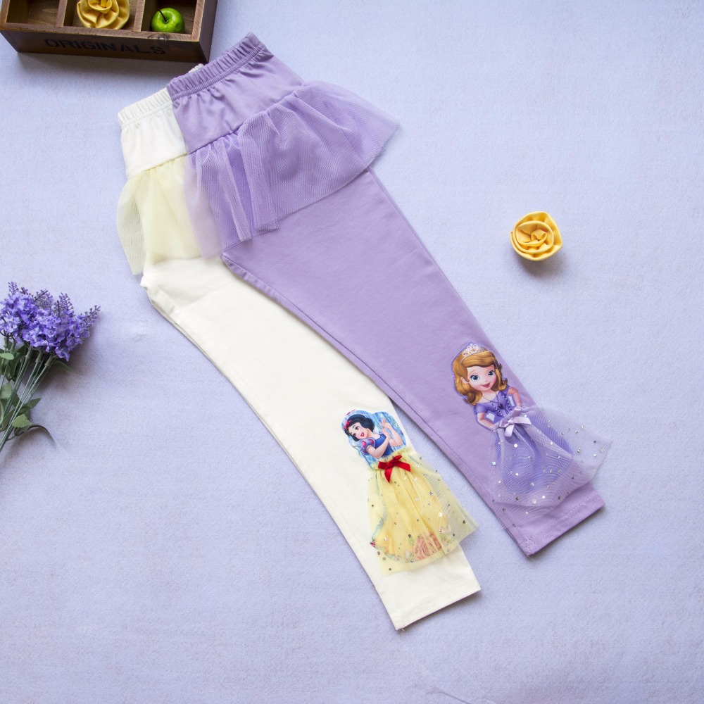 เลกกิ้ง ระบาย ลายเจ้าหญิง