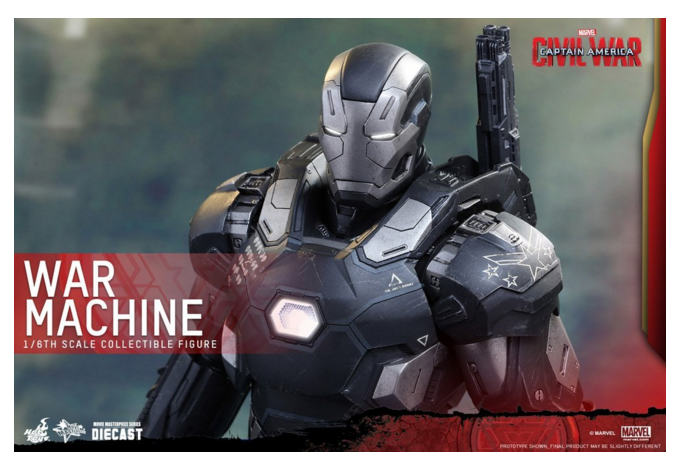 HOTTOYS - Captain America: Civil War - War Machine MK III