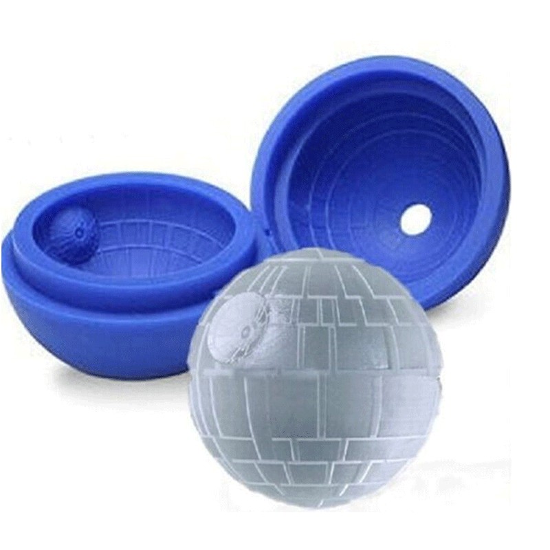 ไอซ์บอลที่ทำน้ำแข็ง Star War Death Star ซิลิโคน ขนาด 6 ซม. ( ICE BALL )