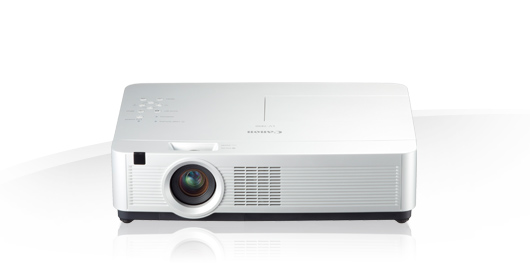 CANON LV-7490 XGA (1024 x 768 พิกเซล) ความสว่าง: 4000 ลูเมนส์ อัตราส่วนคอนทราสต์ 2000:1