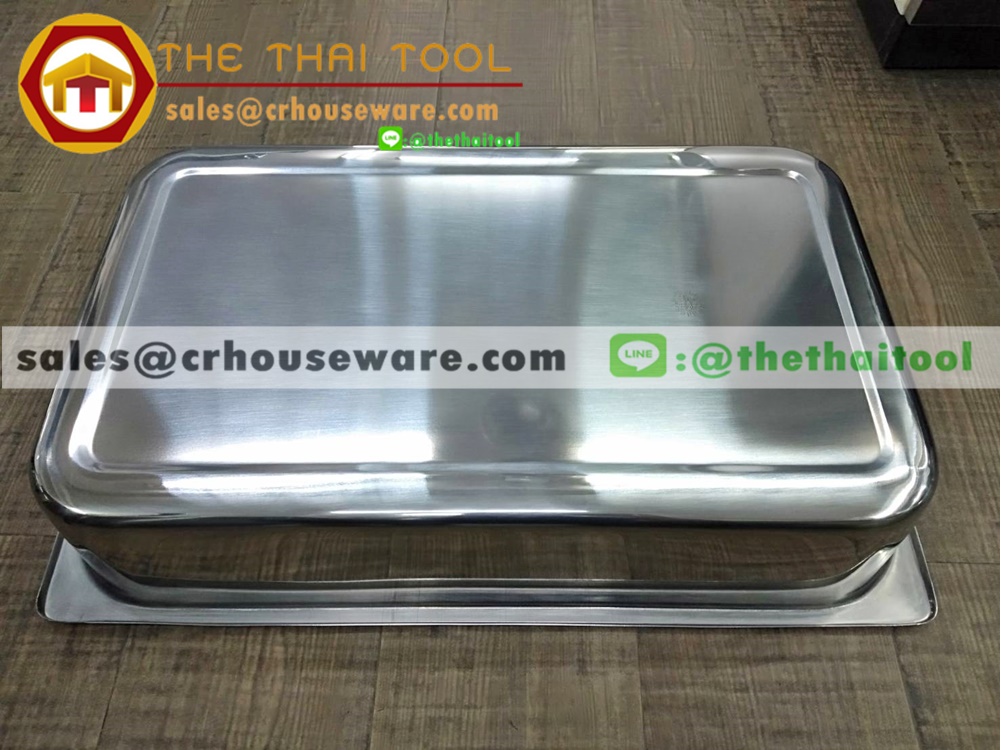 อ่างสแตนเลส 1/1 ลึก 10 ซม. อ่างสำหรับโรงงานผลิตอาหารโดยเฉพาะ Gastronorm Pan รหัส 040-SPECIAL-K105,ถาดโรงงานสัปปะรด,ถาดใช้ในโรงงานผลิตอาหาร