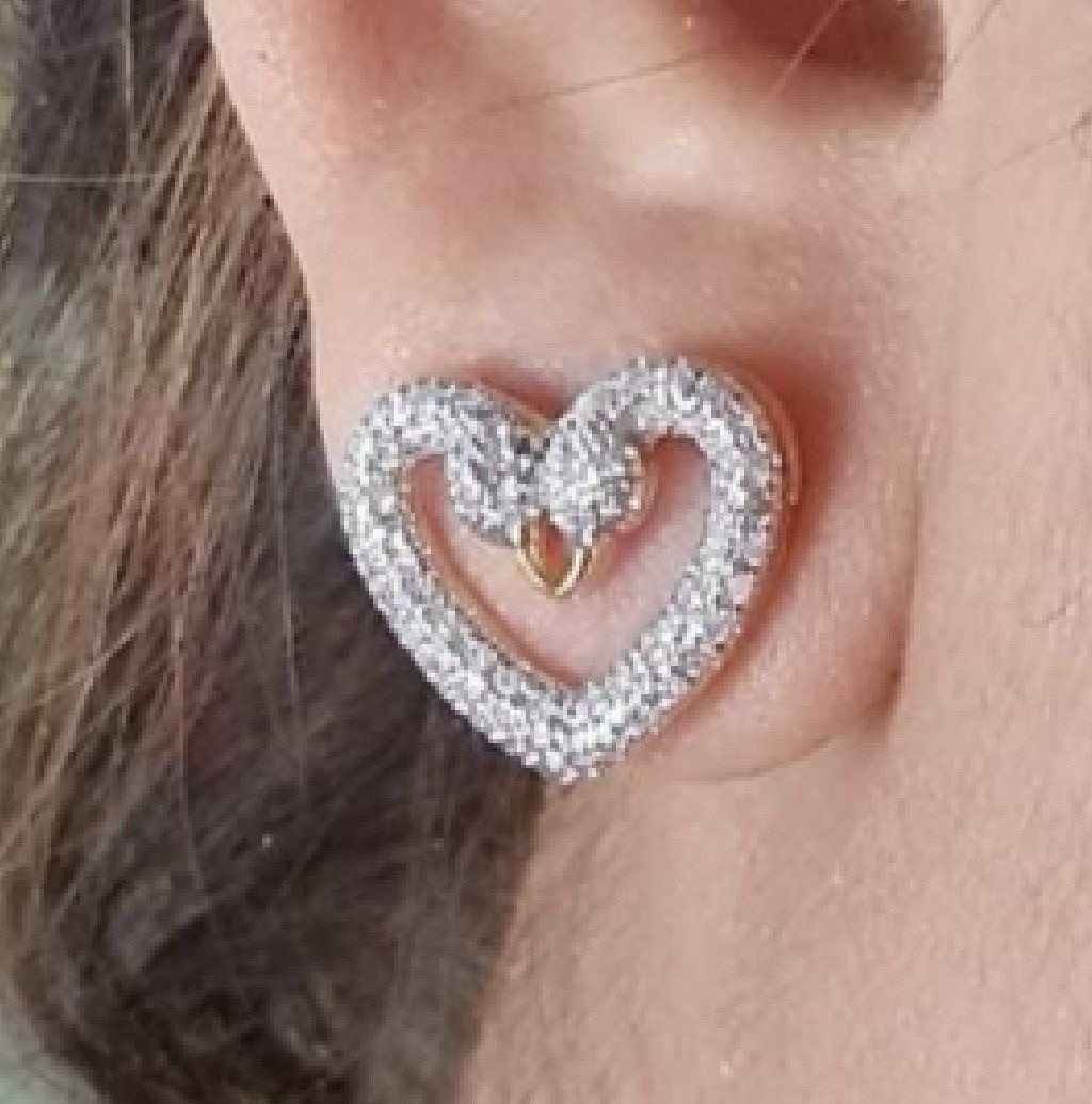 พร้อมส่งและสั่งผลิตต่างหูเพชรแท้หงษ์ใหญ่คู่ แต่งงาน หมั้น ใส่เที่ยว ออกงาน ทองคำ 9K เพชรแท้ 0.45 กะรัต ราคาถูกมาก ส่งฟรี