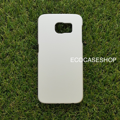 samsungS6 เคสแข็งด้าน สีขาว